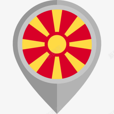 共和国马其顿共和国图标图标