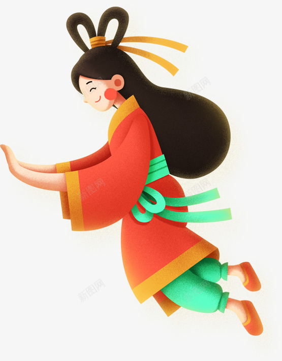 发光卡通造型古代女孩png免抠素材_88icon https://88icon.com 卡通 发光 古代 女孩 造型