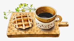 卡通午後時光素材