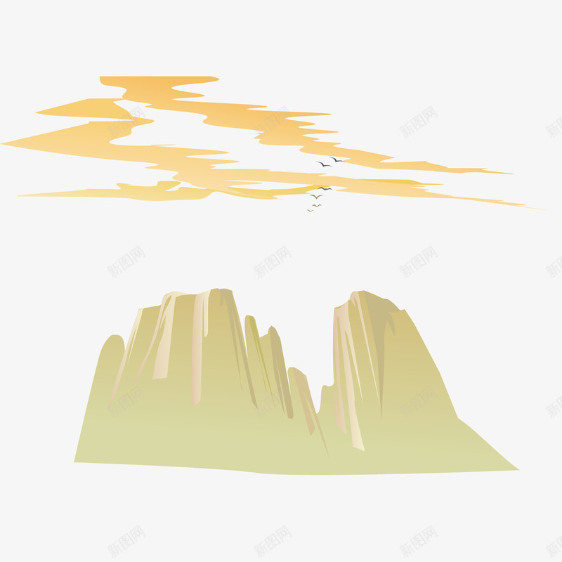 江北的高山云雾png免抠素材_88icon https://88icon.com 孤雁 江北 高山云雾