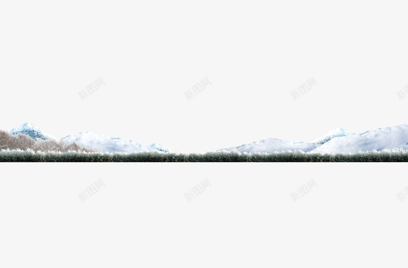 远景雪山绿植雪景装饰png免抠素材_88icon https://88icon.com 绿植 装饰 远景 雪山 雪景