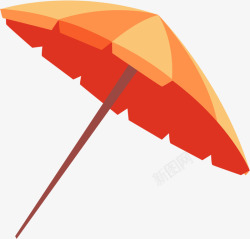 卡通海报雨伞遮阳伞素材