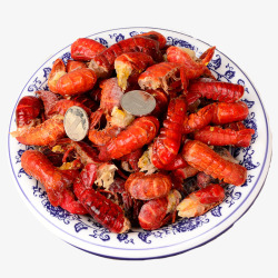 红烧龙虾虾尾硬币素材