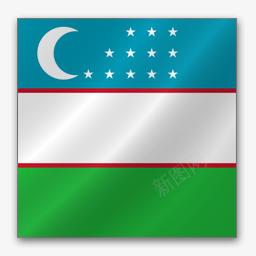 乌兹别克斯坦亚洲旗帜png免抠素材_88icon https://88icon.com uzbekistan 乌兹别克斯坦