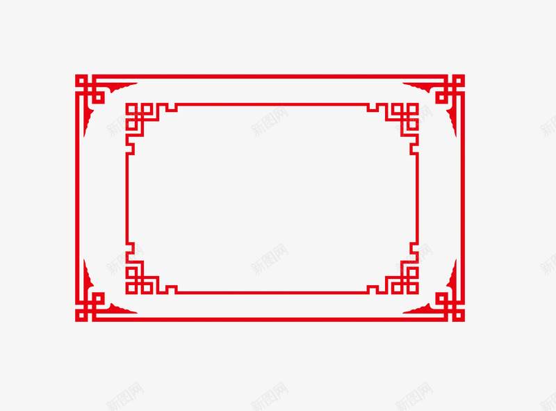 花边png免抠素材_88icon https://88icon.com 中国风 正方形 花边