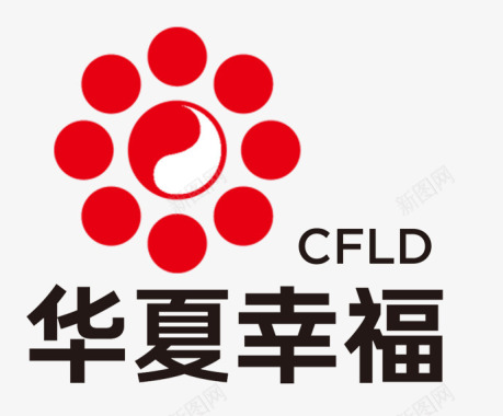 华夏幸福红色logo图标图标