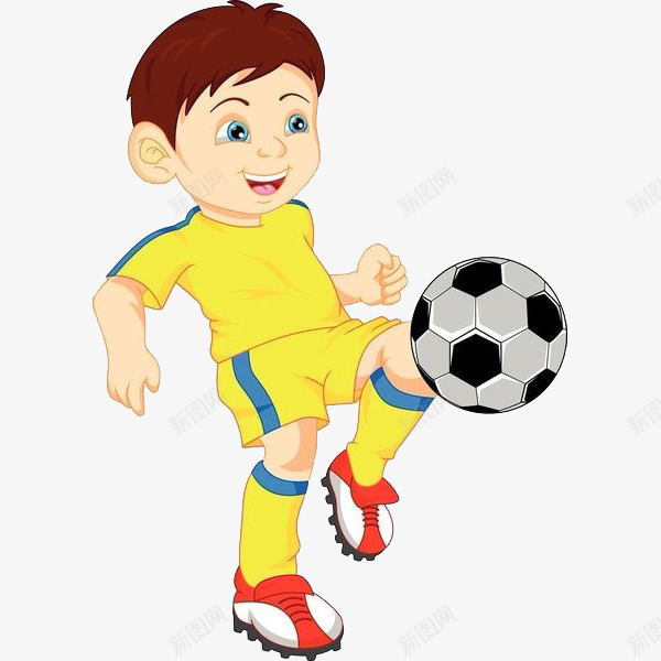 玩足球的男孩png免抠素材_88icon https://88icon.com 卡通 可爱的 小男孩 少儿足球 帅气的 手绘 简笔 足球