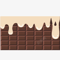 艺术甜点巧克力素材