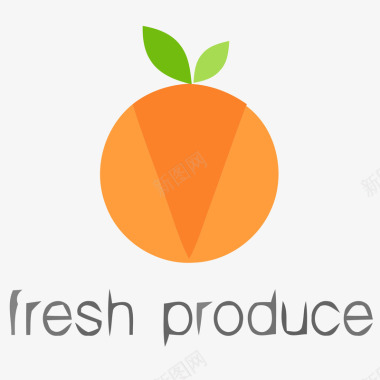 国外橘子logo创意适量矢量图图标图标