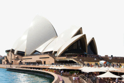 国外旅游悉尼歌剧院素材