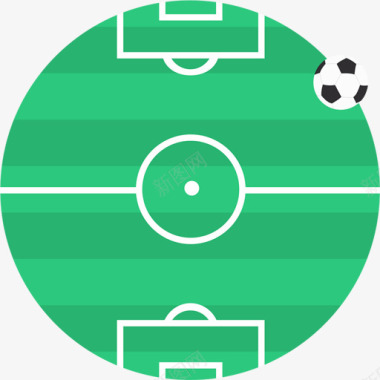 足球运动员footbalfield足球场图标图标