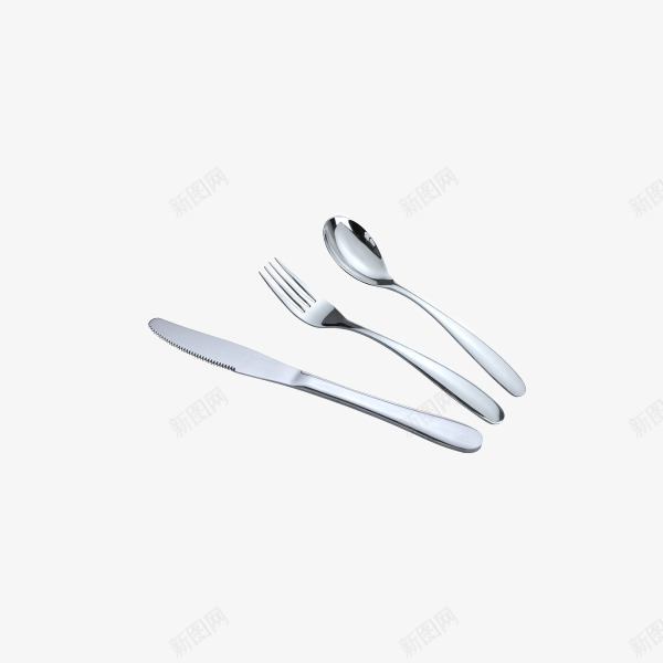 拜格西餐刀叉勺三件套BX4968png免抠素材_88icon https://88icon.com 不锈钢餐具 产品实物 刀叉勺 西餐餐具