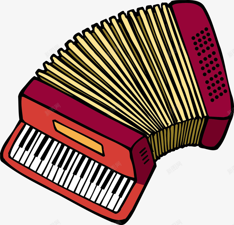 口风琴png免抠素材_88icon https://88icon.com 乐器 乐器培训 卡通乐器 卡通乐器矢量图 卡通器材 口风琴 钢琴 音乐器材
