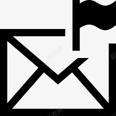 电子邮件响应邮件标志符号图标图标
