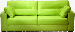时尚绿色沙发素材