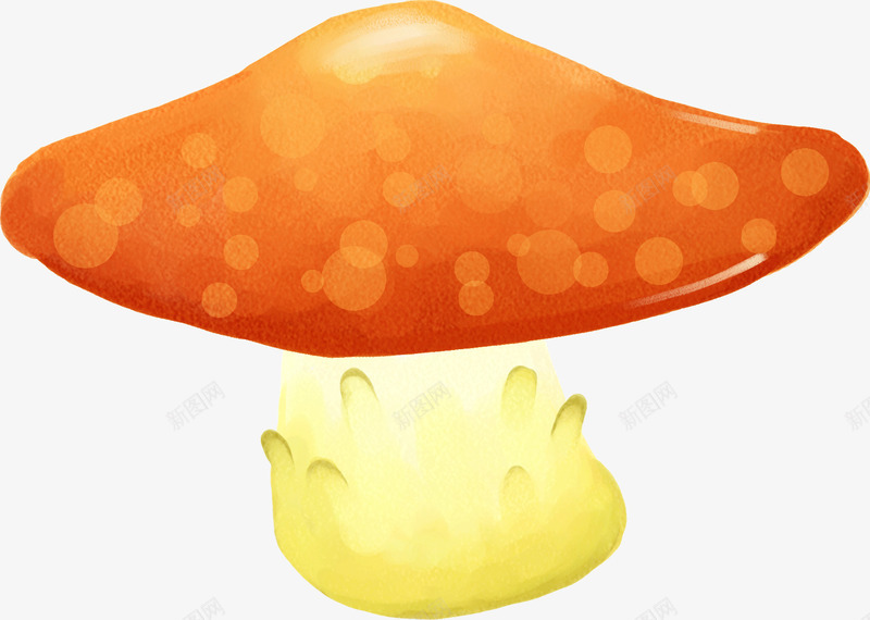 可爱创意蘑菇造型手绘png免抠素材_88icon https://88icon.com 创意 可爱 蘑菇 造型