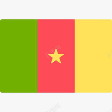 喀麦隆图标图标