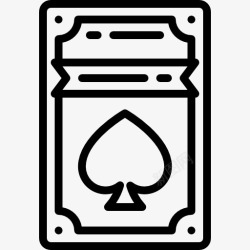 blackjack纸牌图标高清图片