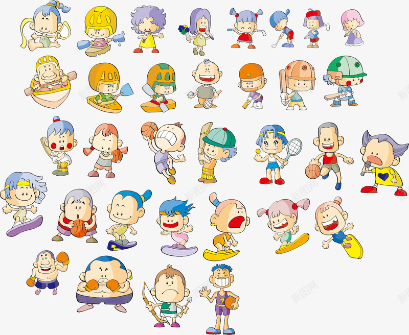 人物合集png免抠素材_88icon https://88icon.com 人物合集 人物素材 卡通人物 卡通人物合集 小朋友合集 矢量人物 矢量人物合集