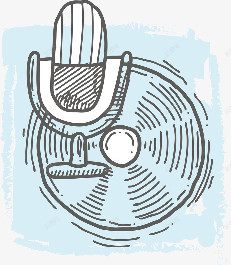 可爱简约手绘线描麦克风矢量图ai免抠素材_88icon https://88icon.com 可爱麦克风 号外号外 喇叭 媒体 手绘 摄像机 照相机 电视 电视台 电话 矢量图 简约 线描 话筒