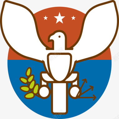 飞翔老鹰鹰眼logo图标图标