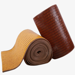 竹垫子舒适的沙发垫高清图片