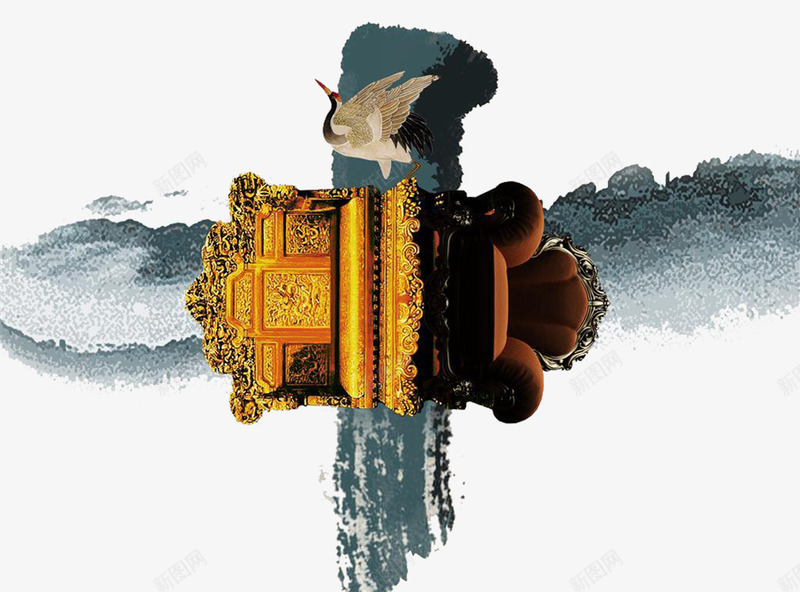 东方龙椅西方沙发png免抠素材_88icon https://88icon.com 东方 中西结合 沙发 西方 龙椅