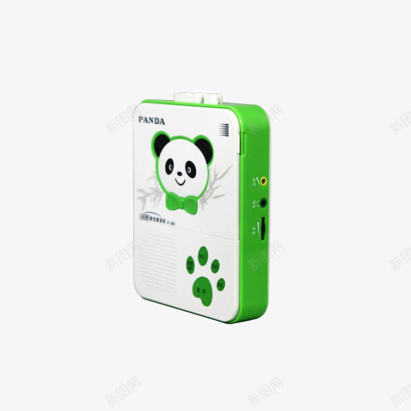 熊猫PANDA可爱造型语言png免抠素材_88icon https://88icon.com 产品实物 便携式 播放机 收音机 磁带录音机