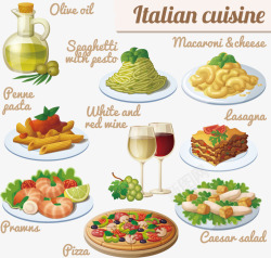意大利美食素材