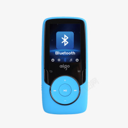 时尚蓝色MP3蓝牙录音器素材