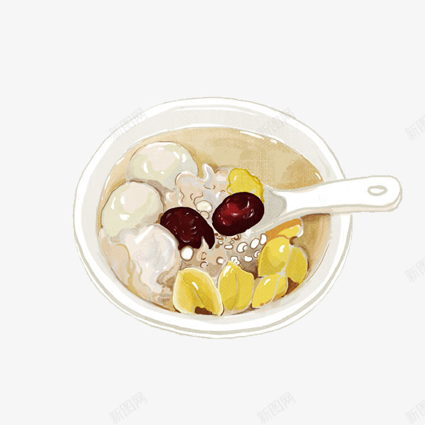 手绘甜品食物png免抠素材_88icon https://88icon.com 手绘 甜品 简约 食物