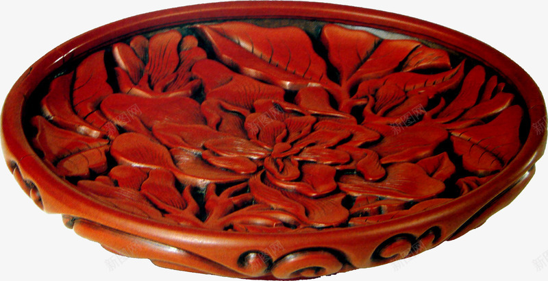 木雕圆盘png免抠素材_88icon https://88icon.com 圆盘 木头 雕花