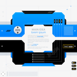 分类对比图素材