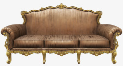 欧式沙发鎏金花纹家具装饰素材