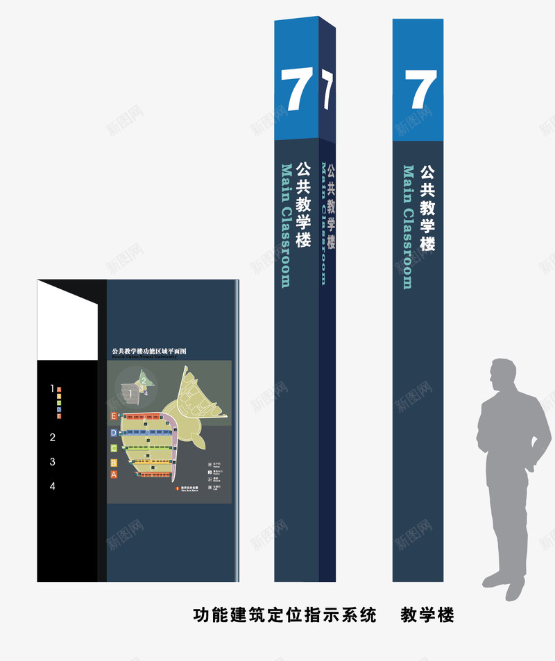 房地产导视牌免费png免抠素材_88icon https://88icon.com ai 导视牌 导视牌制作方案 房地产 白色