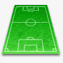 球场模型足球场图标图标