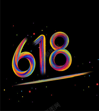 京东618方形小logo标签图标图标