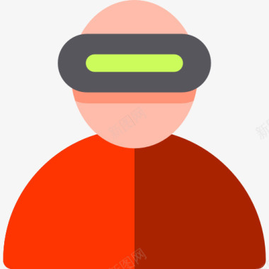 虚拟背景虚拟现实图标图标