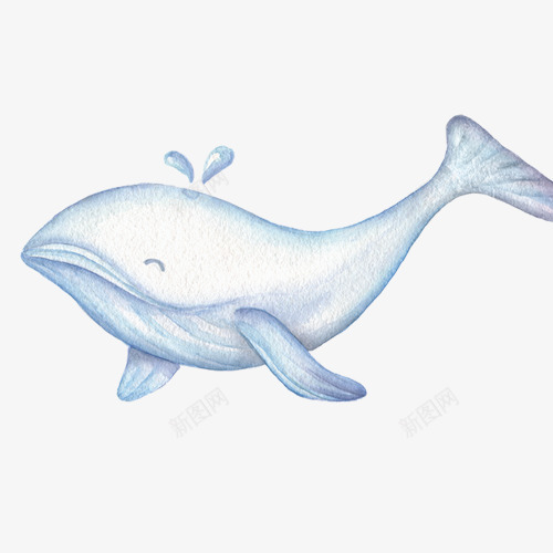 卡通海豚png免抠素材_88icon https://88icon.com 卡通手绘 可爱有趣 小海豚 淡蓝色 装饰动物