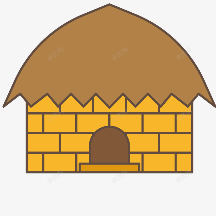 模型小屋png免抠素材_88icon https://88icon.com 居住 建筑 房地产 房子 民房