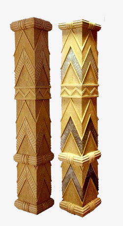 方形装饰柱素材