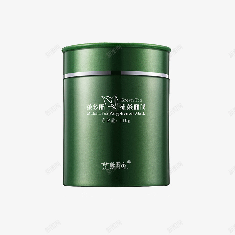 金丝玉帛茶多酚抹茶面膜png免抠素材_88icon https://88icon.com 产品实物 化妆品 抹茶面膜 美妆 金丝玉帛