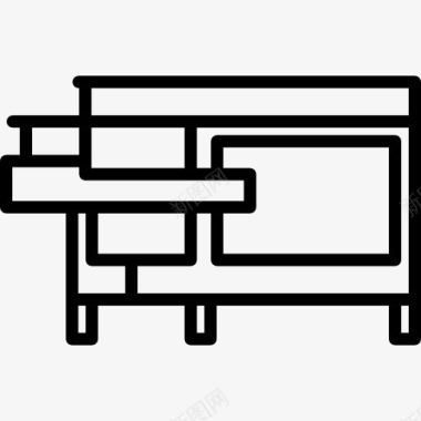 桥建筑素材李察中性洛弗尔的房子图标图标