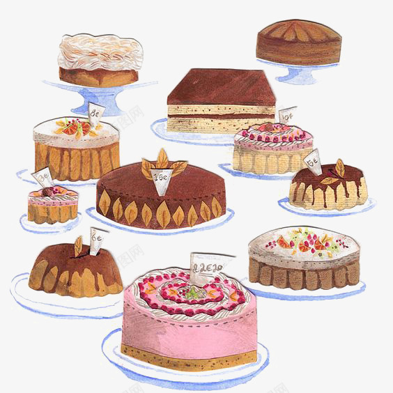 巧克力蛋糕png免抠素材_88icon https://88icon.com 创意蛋糕 奶油蛋糕 小甜点 点心 糕点