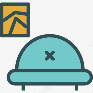 现代家具沙发客厅图标图标