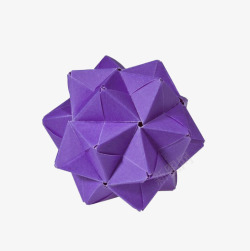 紫色花折纸紫色花折纸高清图片