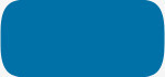 免抠PNG深蓝色单色圆角长方形图标图标