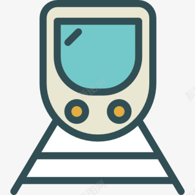 街道分类火车图标图标