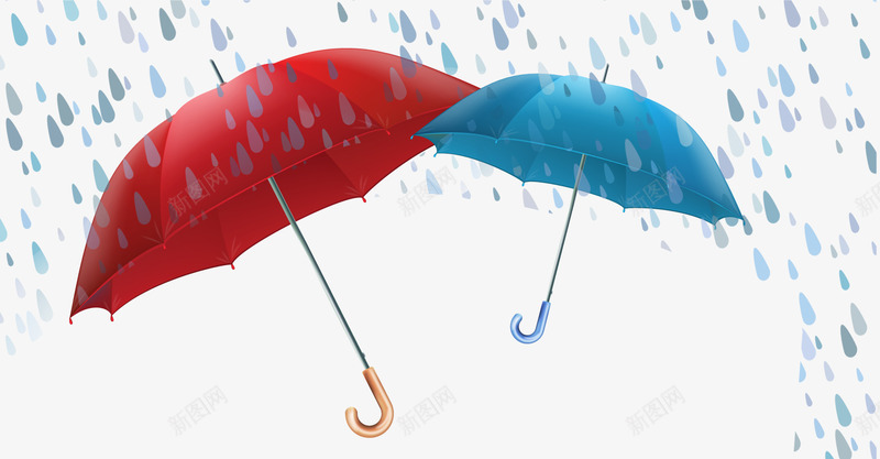 雨中的伞png免抠素材_88icon https://88icon.com 下雨 伞 天气 小清新 工具 装饰图案 雨伞 雨天