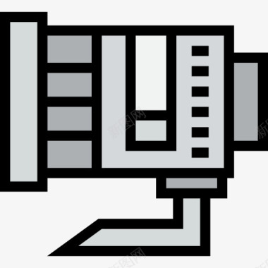 数码家用镜头图标图标